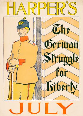 GERMAN FOR LIBERTY POSTER