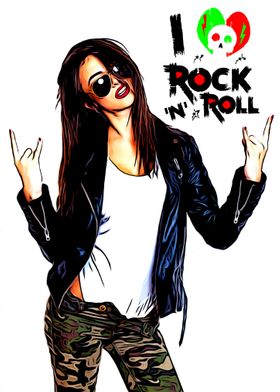 Girs Rock and Roll