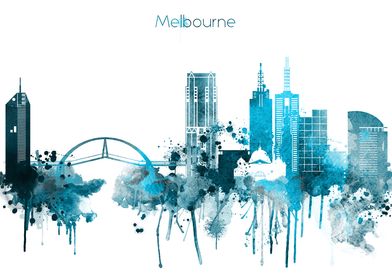 Melbourne Skyline 