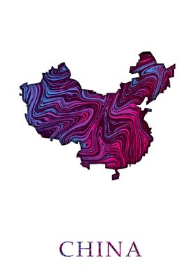 China Liquid Map