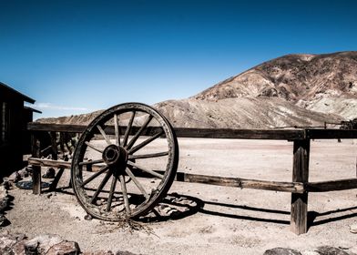 Roue abandonnee