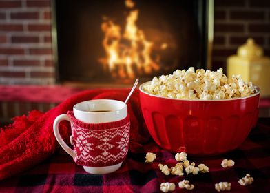 Coffee with Popcorn