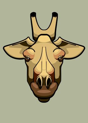 Giraffe portrait