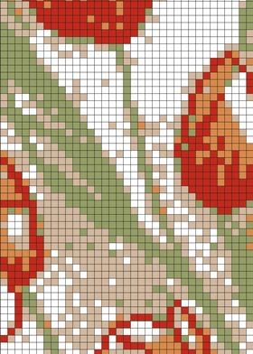 Tulips Pixel Art Part 7