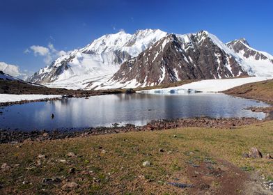 Kyrgyzstan clear lake