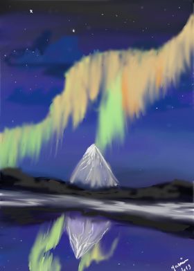 Northern Lights glacier