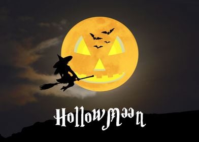 Halloween Hollow Moon