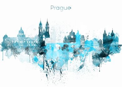 Prague Skyline