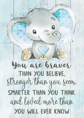 YOU ARE BRAVER