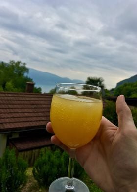 Pellegrino at Lake Garda