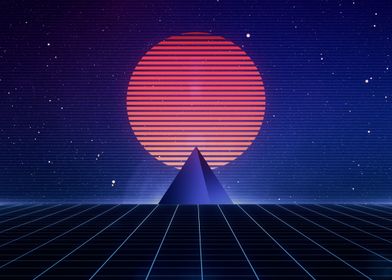 Retro SciFi Background