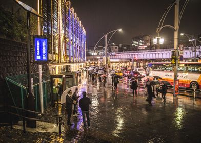 Tokyo Rainy night