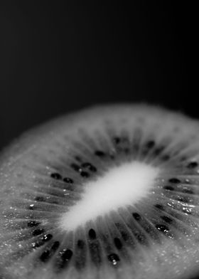 Cut of kiwi