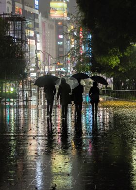 Rainy night