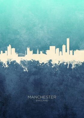 Skyline Navy Cyan Portrait-preview-0