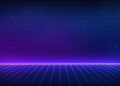 Retro SciFi Background