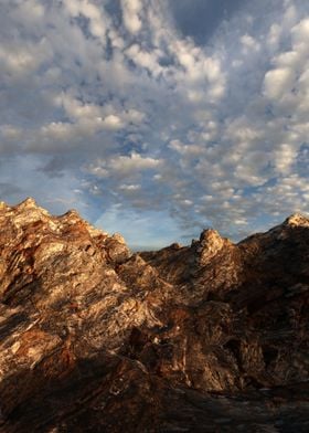 Colours of mountains