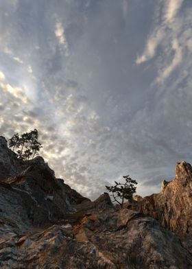 Colours of mountains