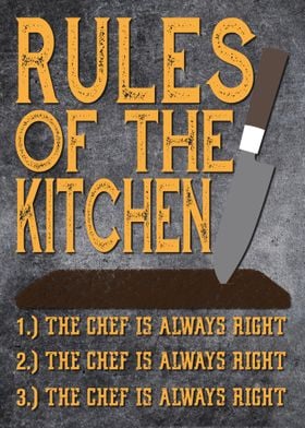 Rules Of The Kitchen