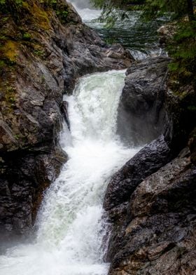 Twin Falls Waterfall