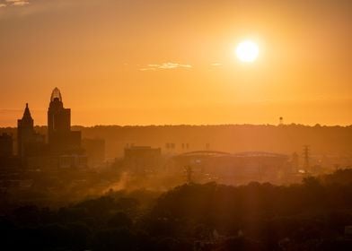 Paul Brown Stadium Sunrise