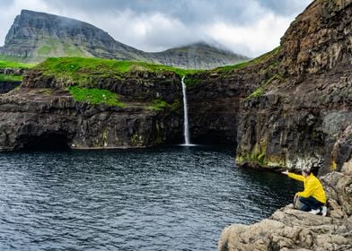 Mulafossur Gasadalur Faroe