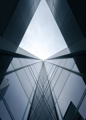 Skyscraper Geometric Art