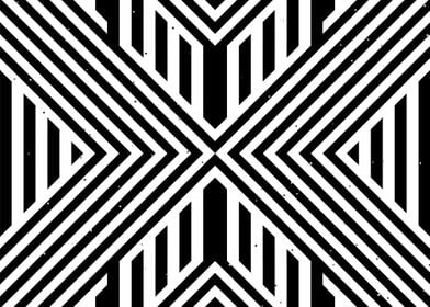 Pattern with striped lines