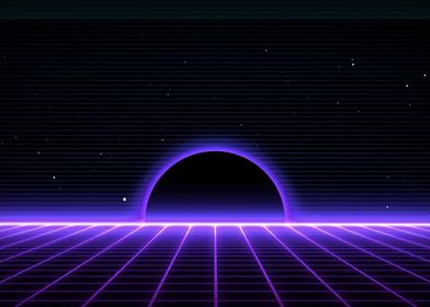 Retro SciFi Background