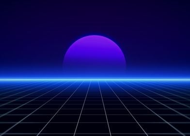 Retro SciFi Background