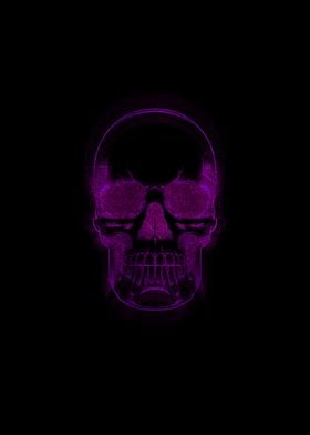 Neon Skull