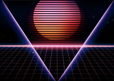 Retro SciFi Background