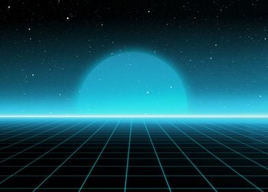 Retro SciFi Background