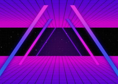 Retro SciFi Background