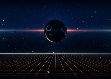 Retro SciFi Background