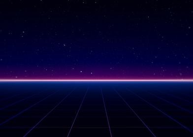 Retro SciFi Background