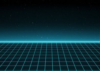 Retro SciFi Background