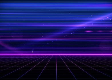 Retro SciFi Background