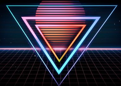 Retro SciFi Background