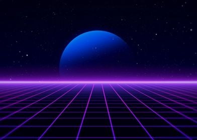 Retro SciFi Background