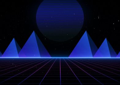 Retro SciFi Background