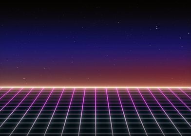 Retro SciFi Background