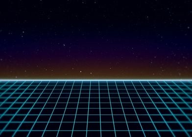 Retro SciFi Background