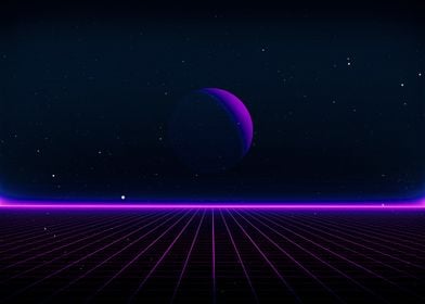 Retro SciFi Background