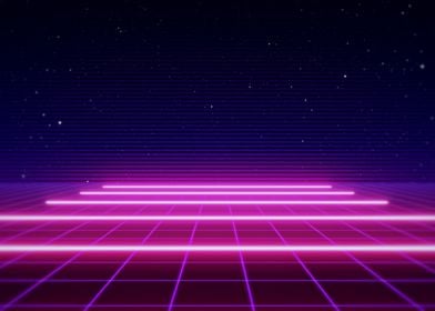 Retro SciFi Background