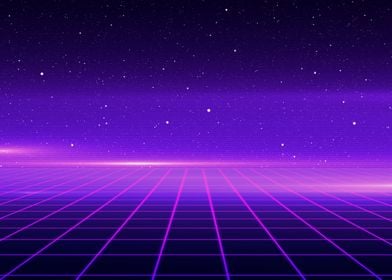 Retro SciFi Background