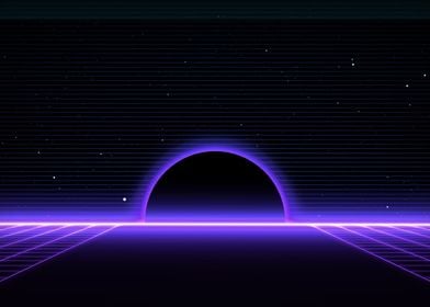 Retro SciFi Background