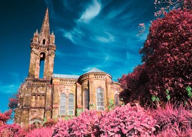 Gothic style chapel