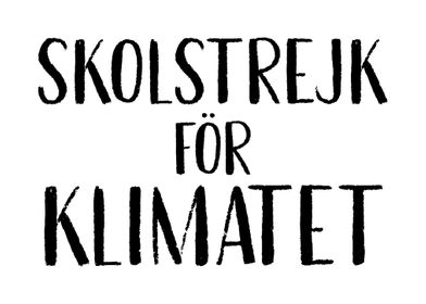 Skolstrejk For Klimatet