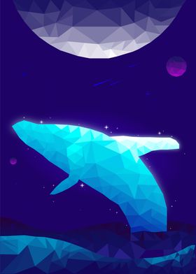 Majestic Space Whale